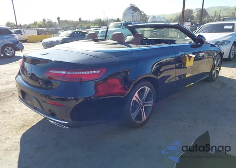 2018 Mercedes-Benz E 400 from USA, damaged, VIN WDD1K6FB9JF043153